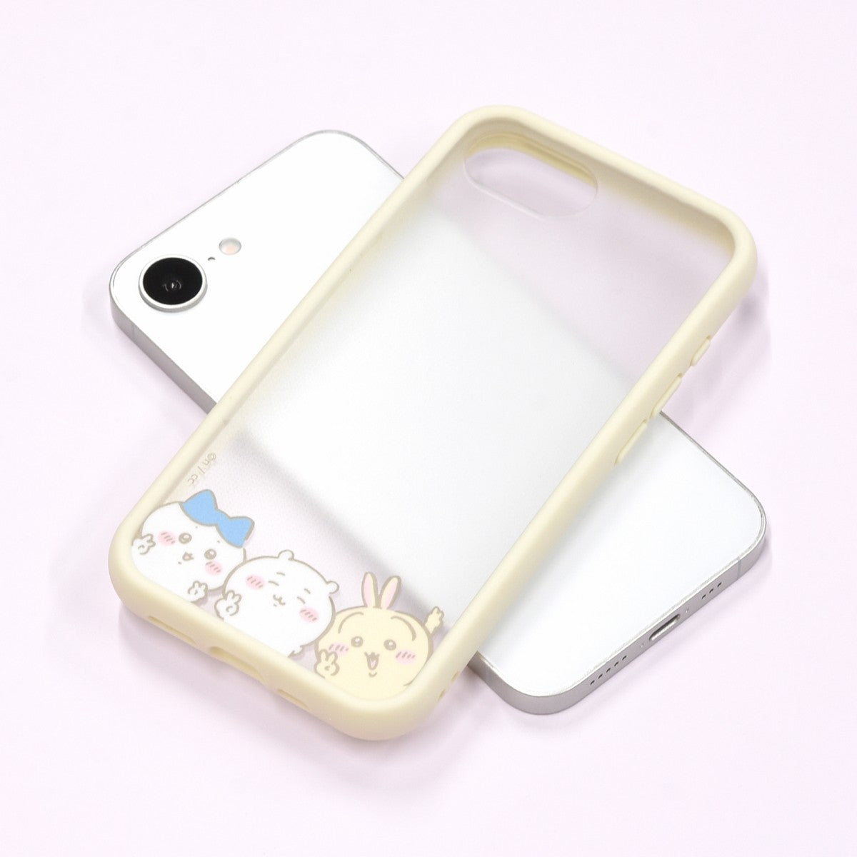 치이카와 IIIIfit 플럼프 프레임 iPhone 16e 호환 케이스 (집합)