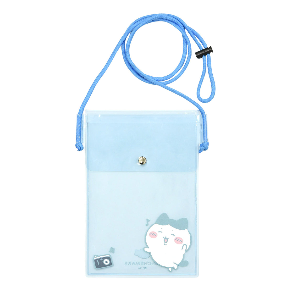 치이카와 IIIIpocket Clear 스마트폰 파우치 (하치와레)