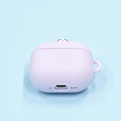吉伊卡哇 AirPods 4 矽膠保護殼（小桃鼠）