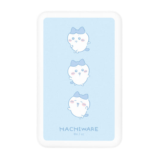 ちいかわ MagSafe対応 ワイヤレスリチウム充電器 5000mAh（ハチワレ）
