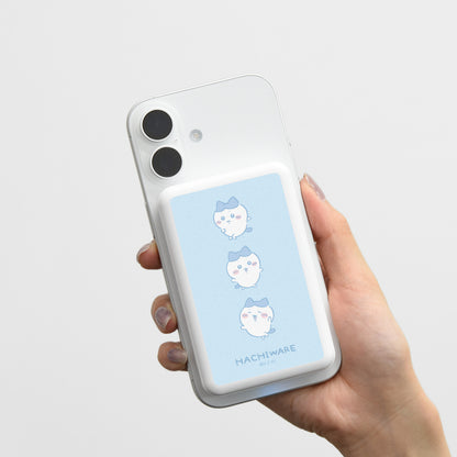 吉伊卡哇 MagSafe适用 兼容无线充电器 5000mAh (哈奇喵)