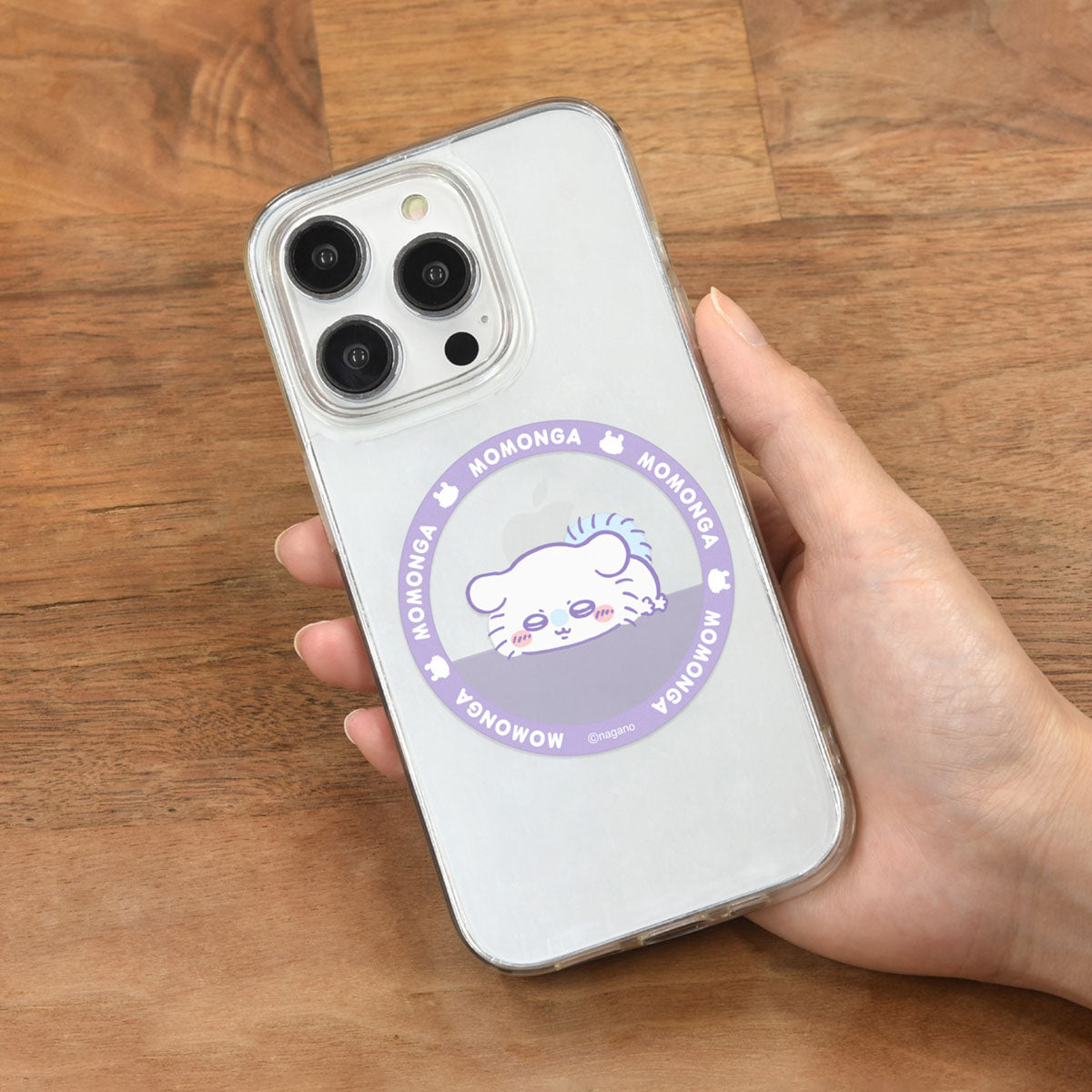 Chiikawa MagSafe Compatible Metal Sticker (Momonga)