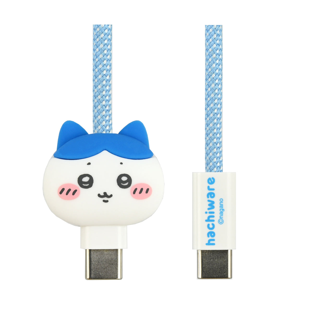 吉伊卡哇 支持PD60W USB2.0 Type-C 吊飾磁吸數據線 (小八貓)