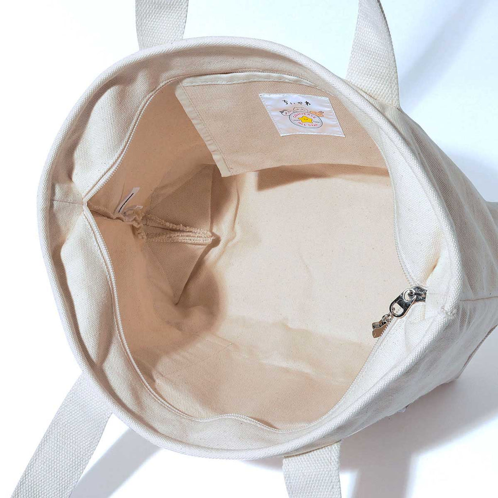 Chiikawa x Converse Canvas Tote Bag M (Beige)