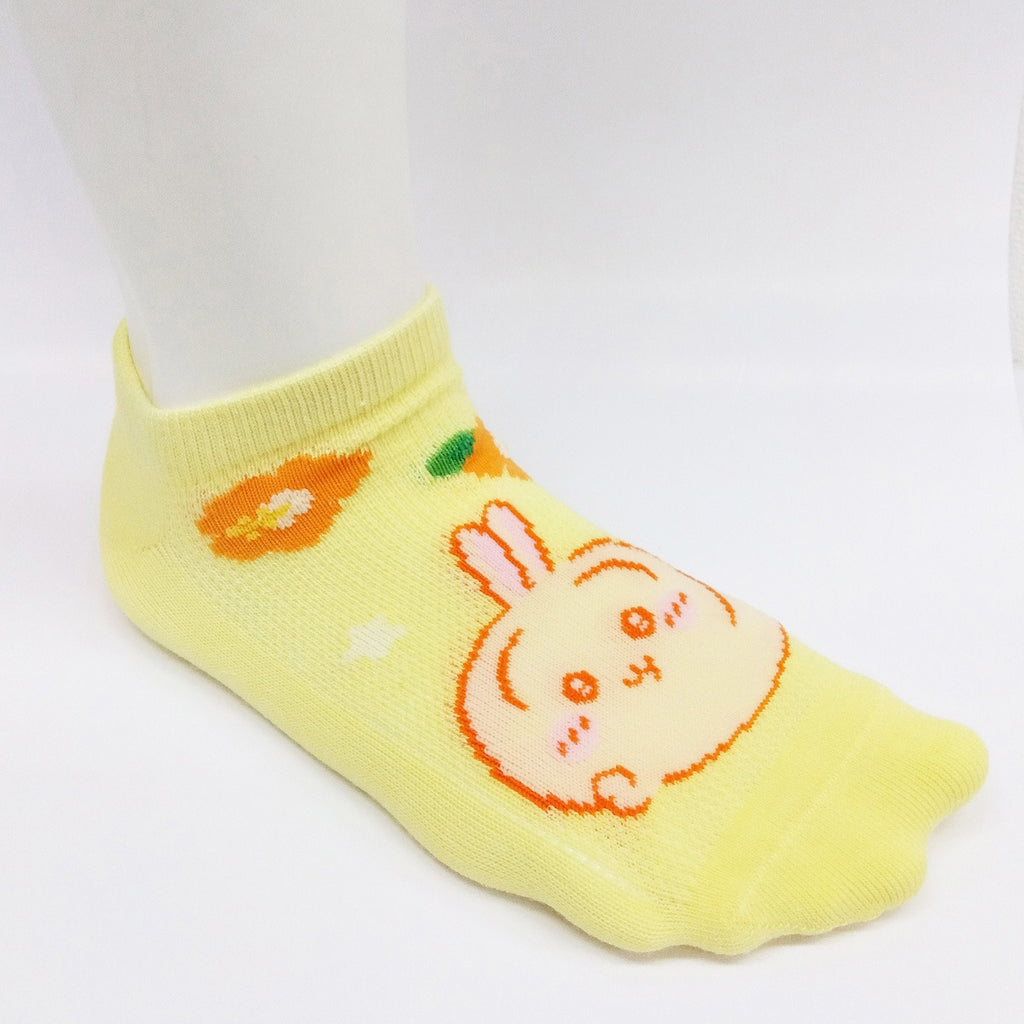 ちいかわ メッシュスニーカー丈ソックス（うさぎ・アロハ）