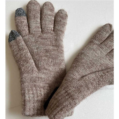 Chiikawa Smartphone-Compatible Cable Gloves (Usagi Face)