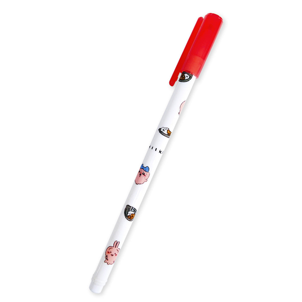 Chiikawa Cap Gel Pen (Red/Curry)