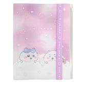 Chiikawa Logo Tape 6P File (Fluffy Goodnight)