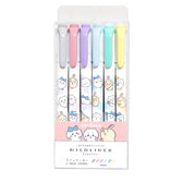 Chiikawa Mildliner 6-piece set