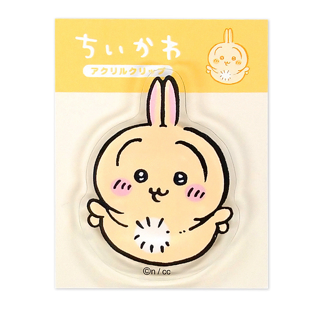 吉伊卡哇 壓克力夾子（兔兔）