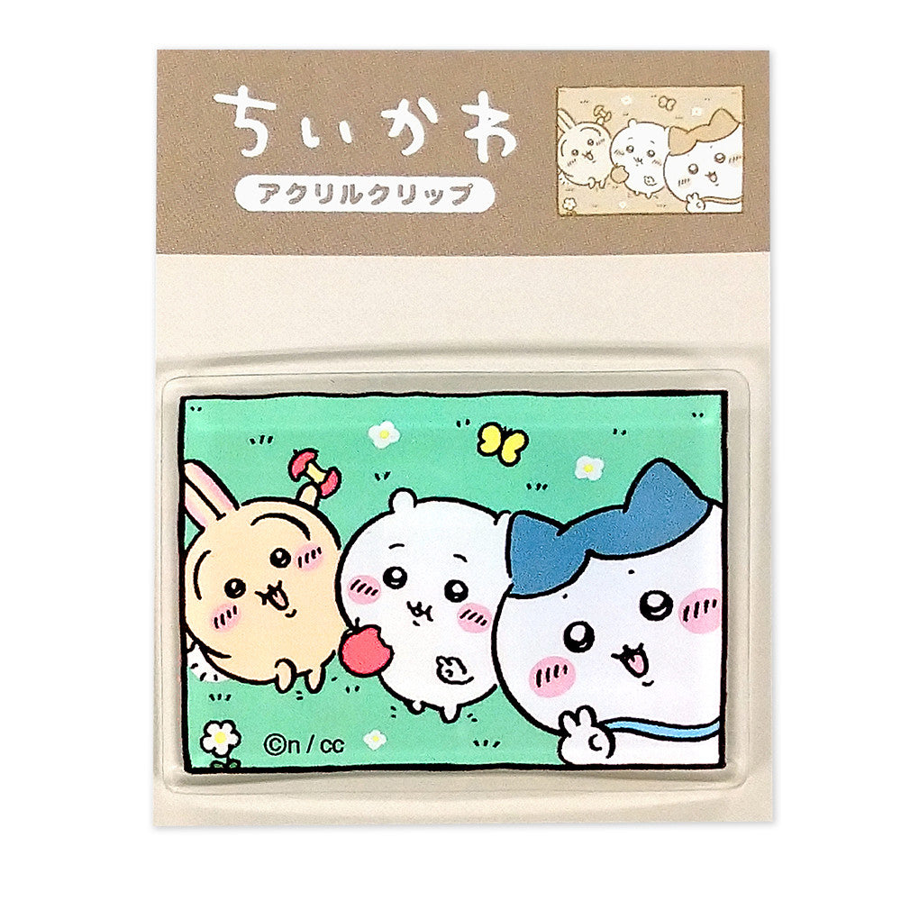 吉伊卡哇 亚克力夹子（比耶）