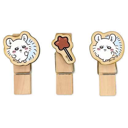 치이카와 우드 클립 (모몽가)