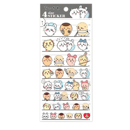Chiikawa 4-Size Sticker (Mix)