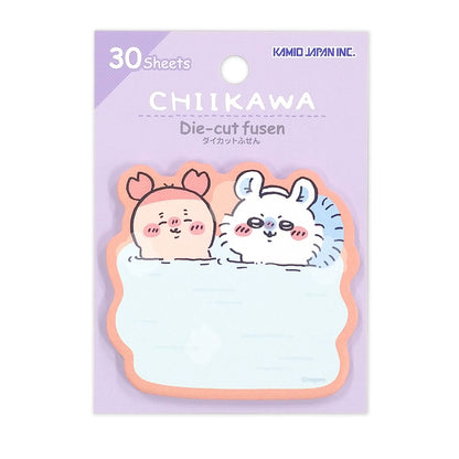 ちいかわ ダイカット付箋（モモンガ＆古本屋 お風呂）