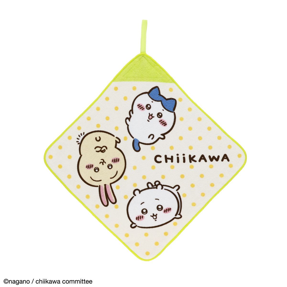 ちいかわ アニメちいかわ ループタオル 3枚組