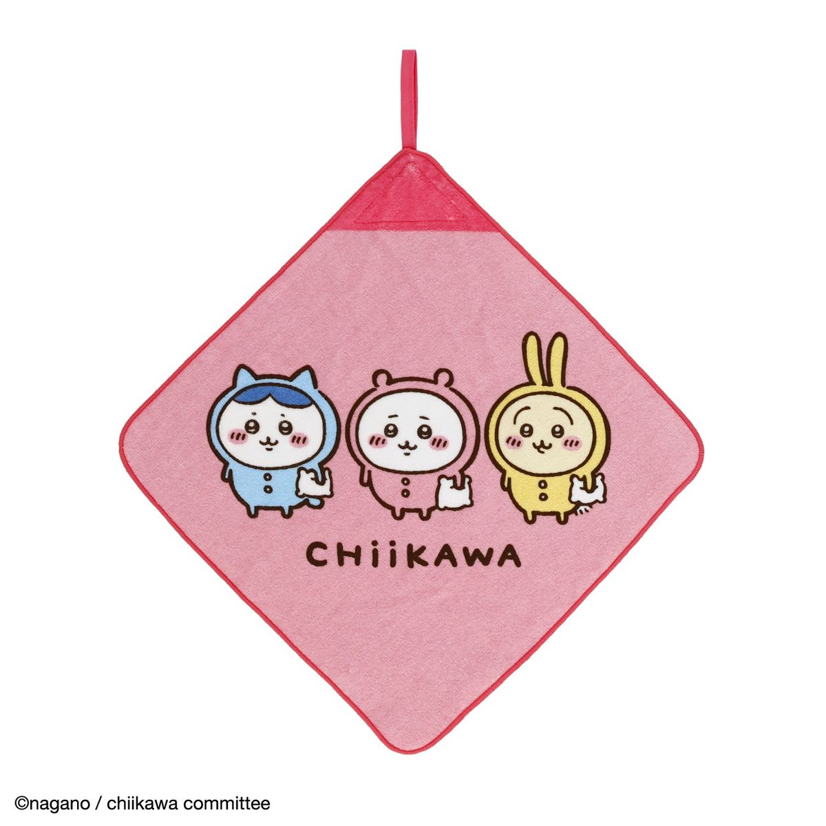 ちいかわ アニメちいかわ ループタオル 3枚組