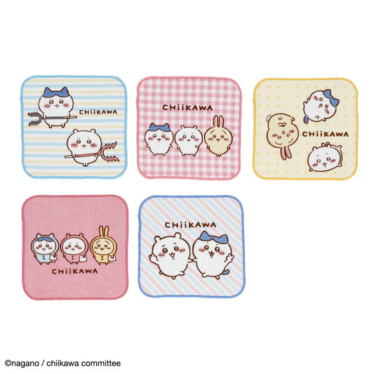 吉伊卡哇 動畫版吉伊卡哇 迷你方巾 5件套