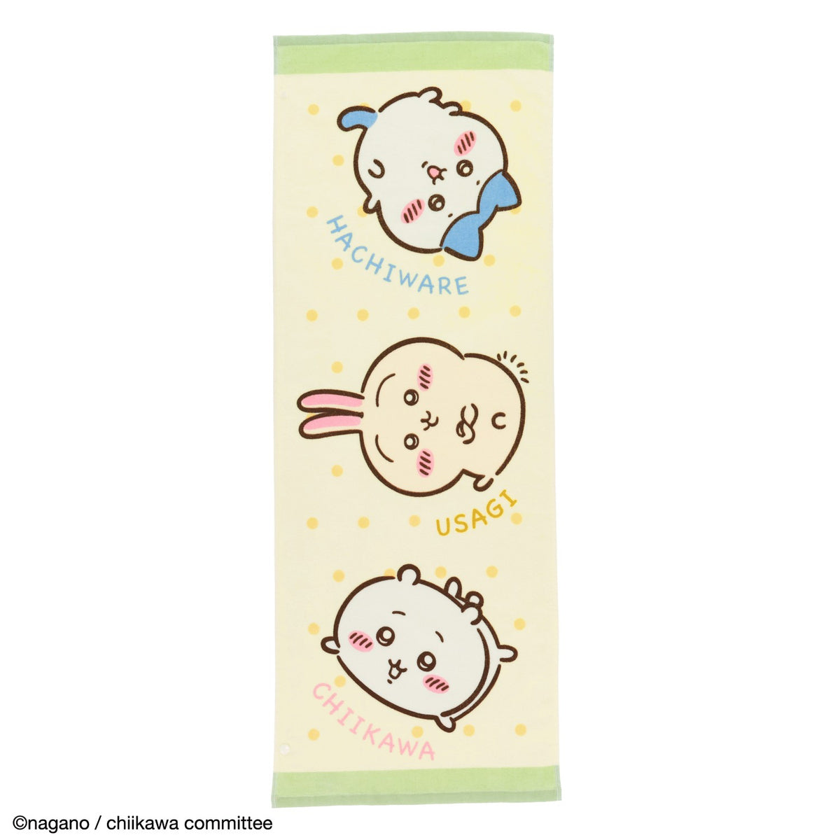 吉伊卡哇 動畫版吉伊卡哇 兒童浴巾 (圓點)