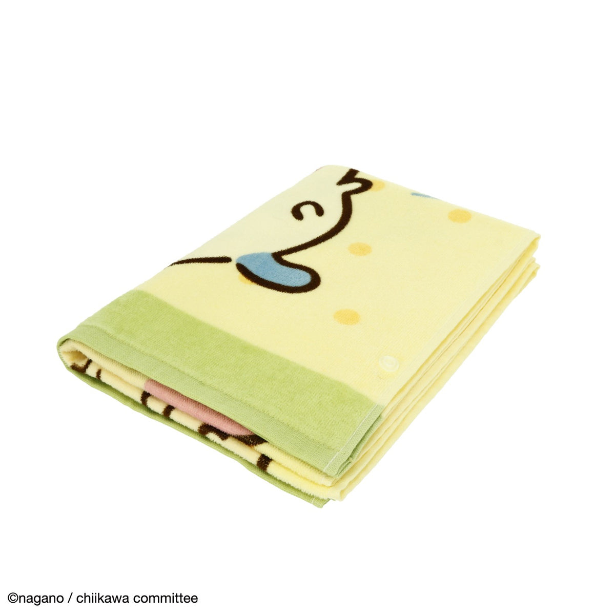 吉伊卡哇 動畫版吉伊卡哇 兒童浴巾 (圓點)