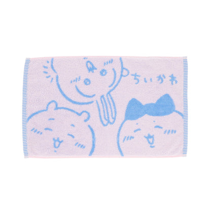 ちいかわ ミニタオル バスマット（ちいかわピンク）