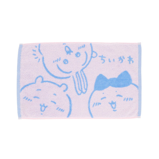 ちいかわ ミニタオル バスマット（ちいかわピンク）