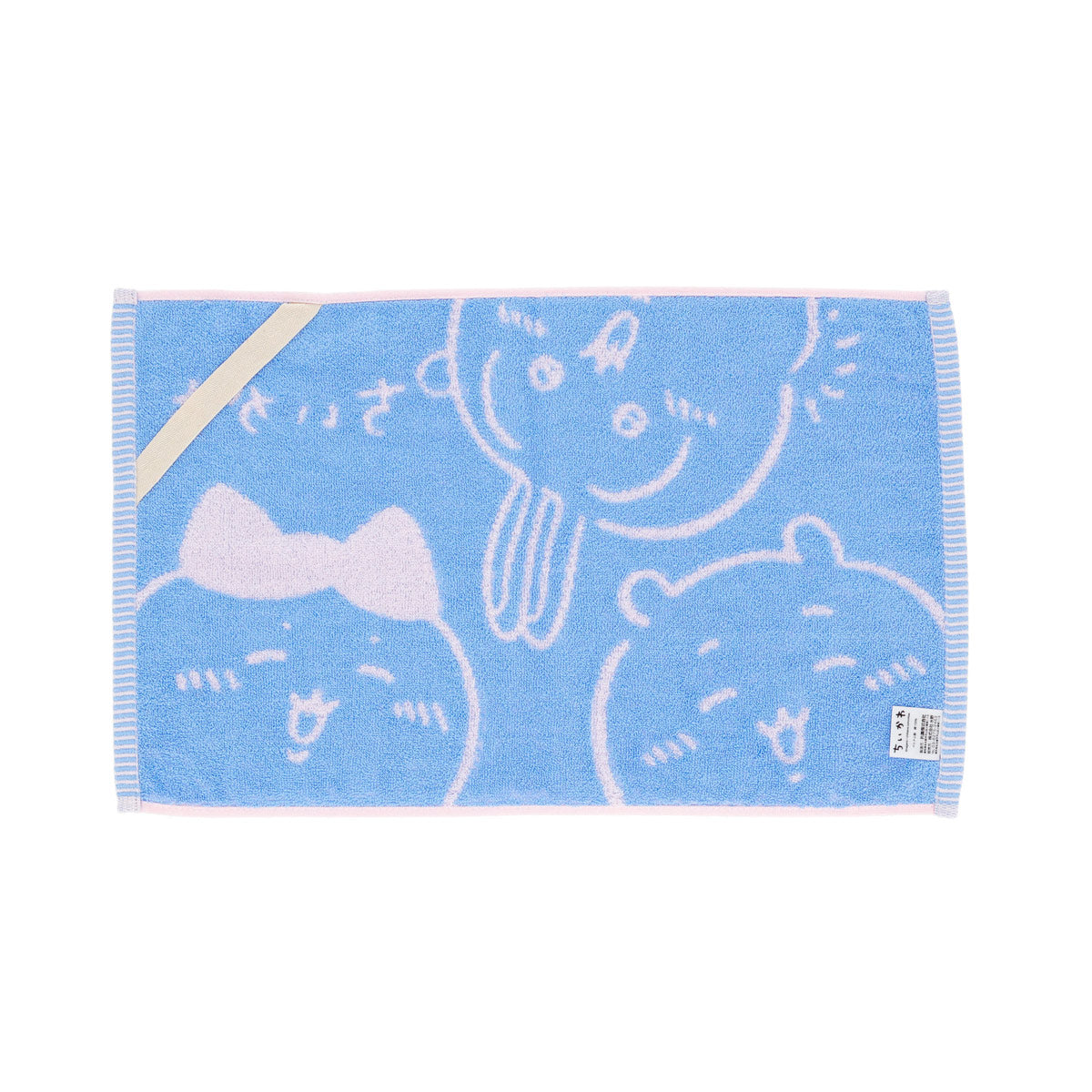 ちいかわ ミニタオル バスマット（ちいかわピンク）