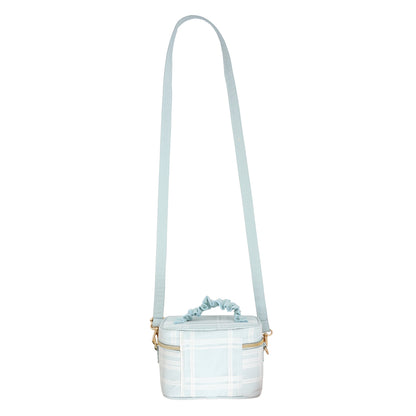 Chiikawa Vanity Pouch (Checkered / Hachiware)