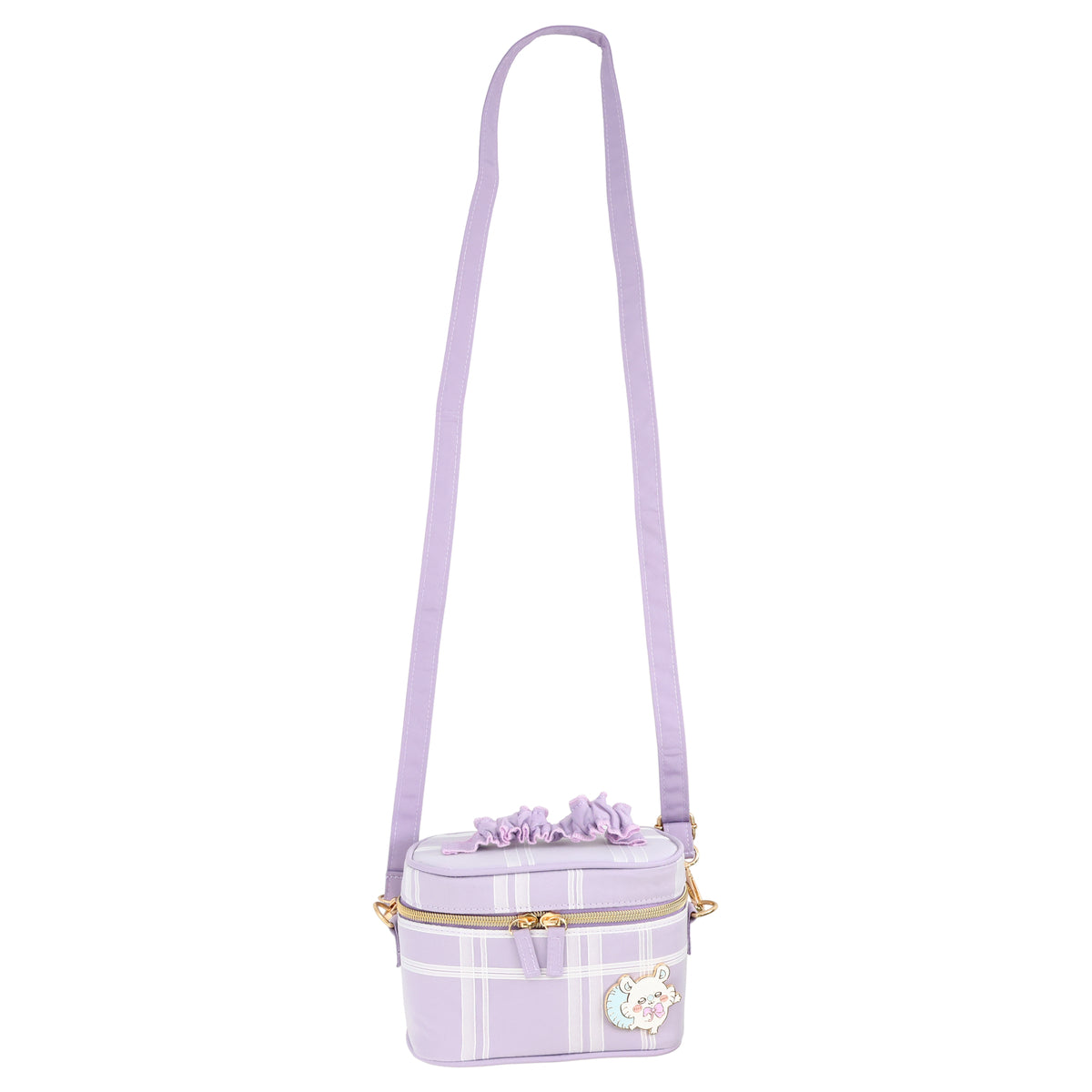 Chiikawa Vanity Pouch (Checkered / Momonga)