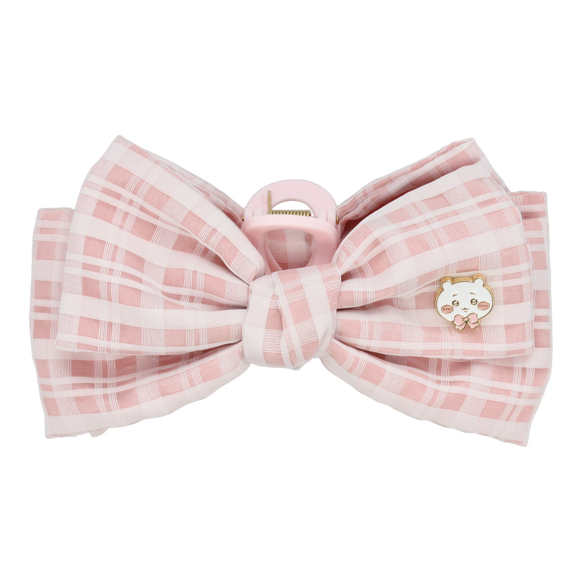 Chiikawa Ribbon Claw Clip (Checkered / Chiikawa)