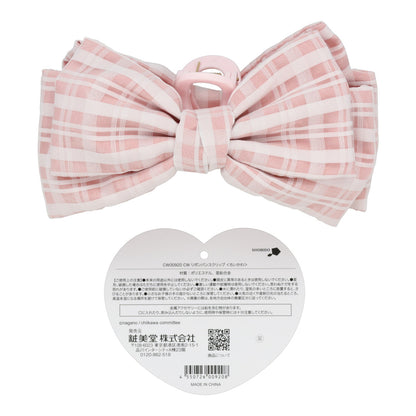 Chiikawa Ribbon Claw Clip (Checkered / Chiikawa)