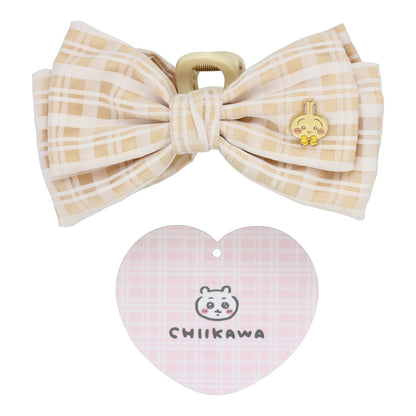 Chiikawa Ribbon Claw Clip (Checkered / Usagi)