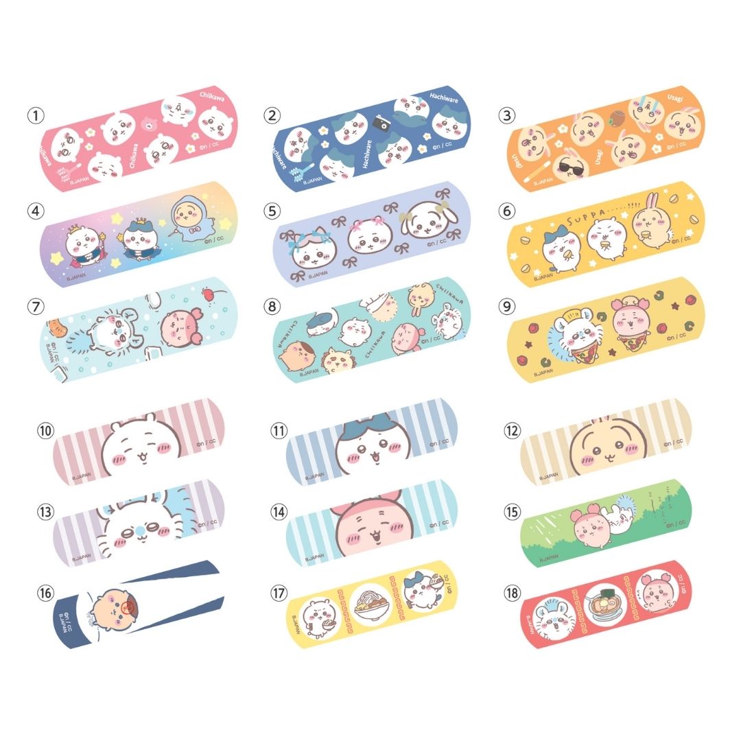 Chiikawa Emergency Bandages (6 pieces)