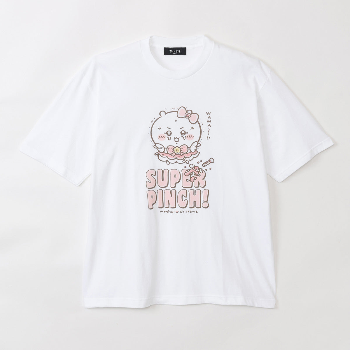 吉伊卡哇 超魔法吉伊卡哇 大T恤 SUPER PINCH！ 白色