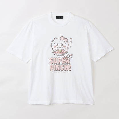 吉伊卡哇 超魔法吉伊卡哇 大T恤 SUPER PINCH！ 白色