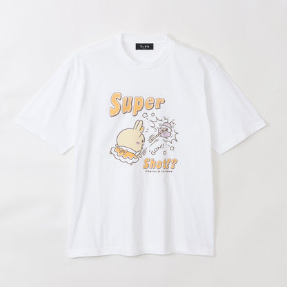 吉伊卡哇 超魔法吉伊卡哇 大T恤 Super Shot！？ 白色