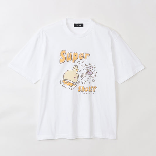 吉伊卡哇 超魔法吉伊卡哇 大T恤 Super Shot！？ 白色
