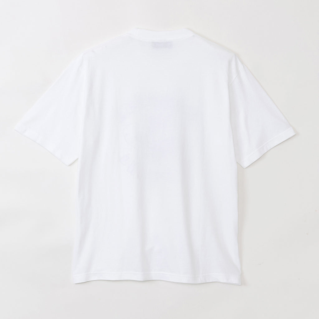 Chiikawa Super Magical Chiikawa Big T-shirt MOMONGA IS COMING White