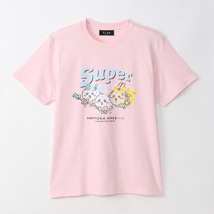 吉伊卡哇 超魔法吉伊卡哇 大T恤 Super Shot！？ 白色