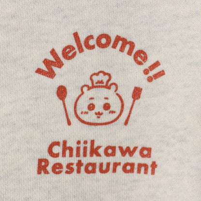 치이카와 치이카와레스토랑 집업 후디 Welcome 오트밀