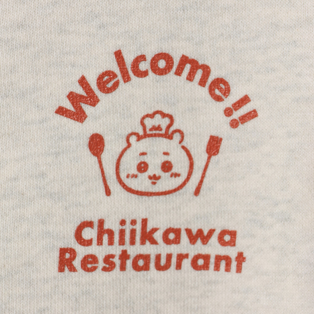 Chiikawa Chiikawa Restaurant Zip-up Hoodie Welcome Oatmeal