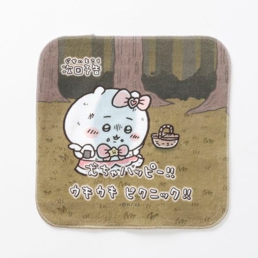 치이카와 매지컬 치이카와 핸드 타올 (신나는 피크닉) 그린