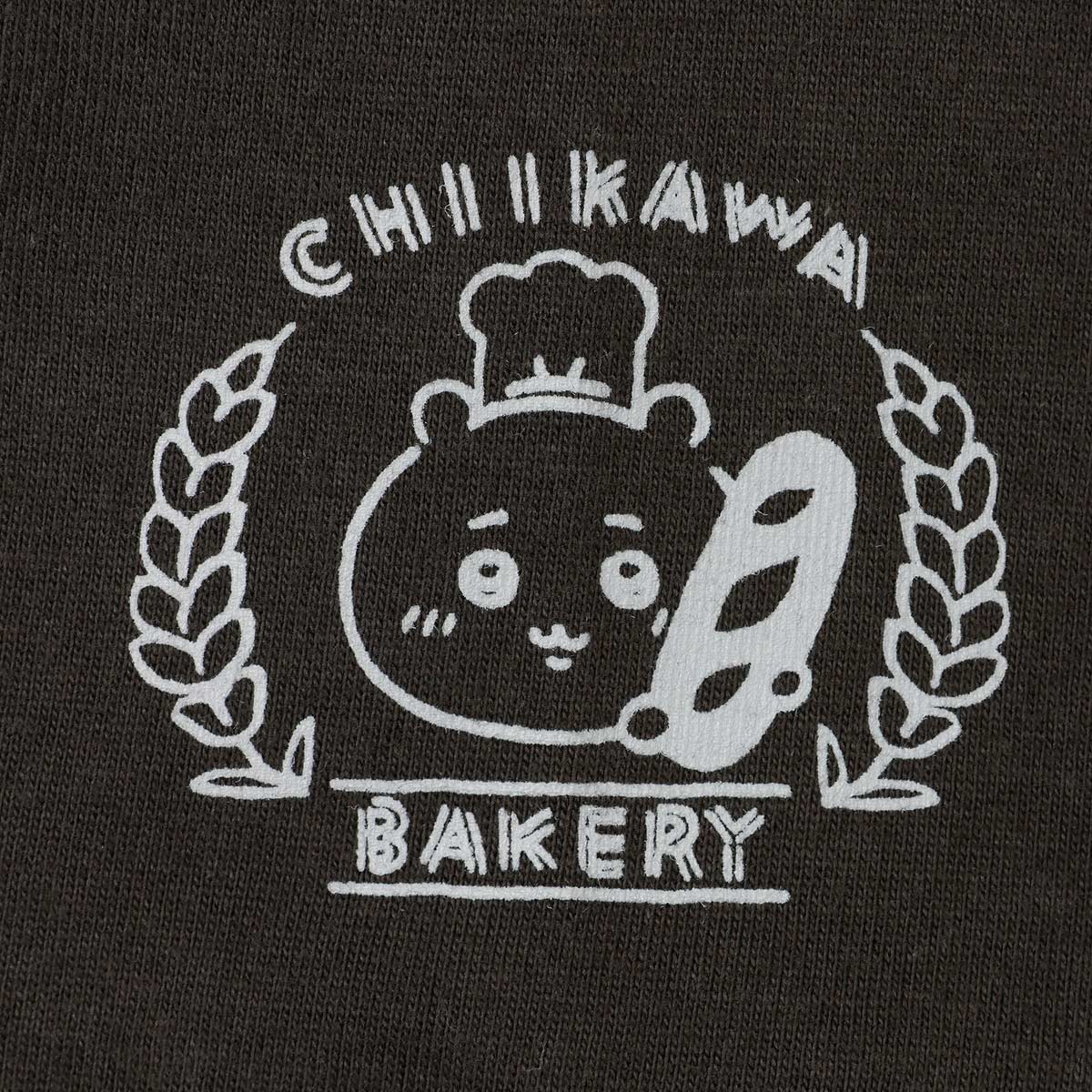 ちいかわ ちいかわベーカリー Tシャツ コロネなトリオ スミ