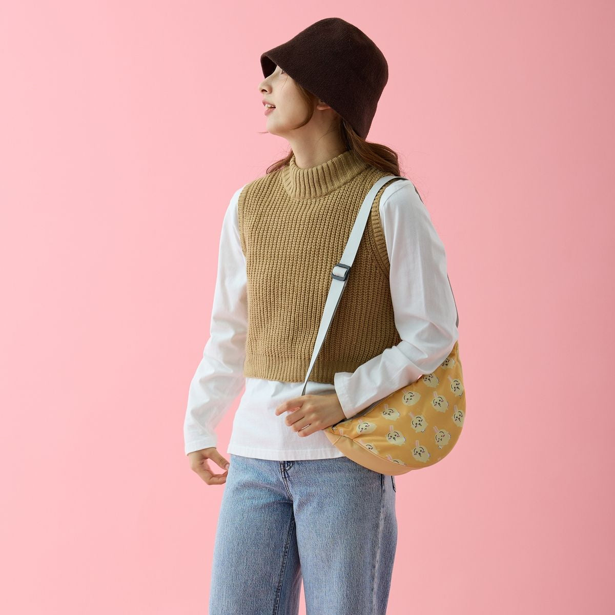 Chiikawa Shoulder Bag Usagi Yellow