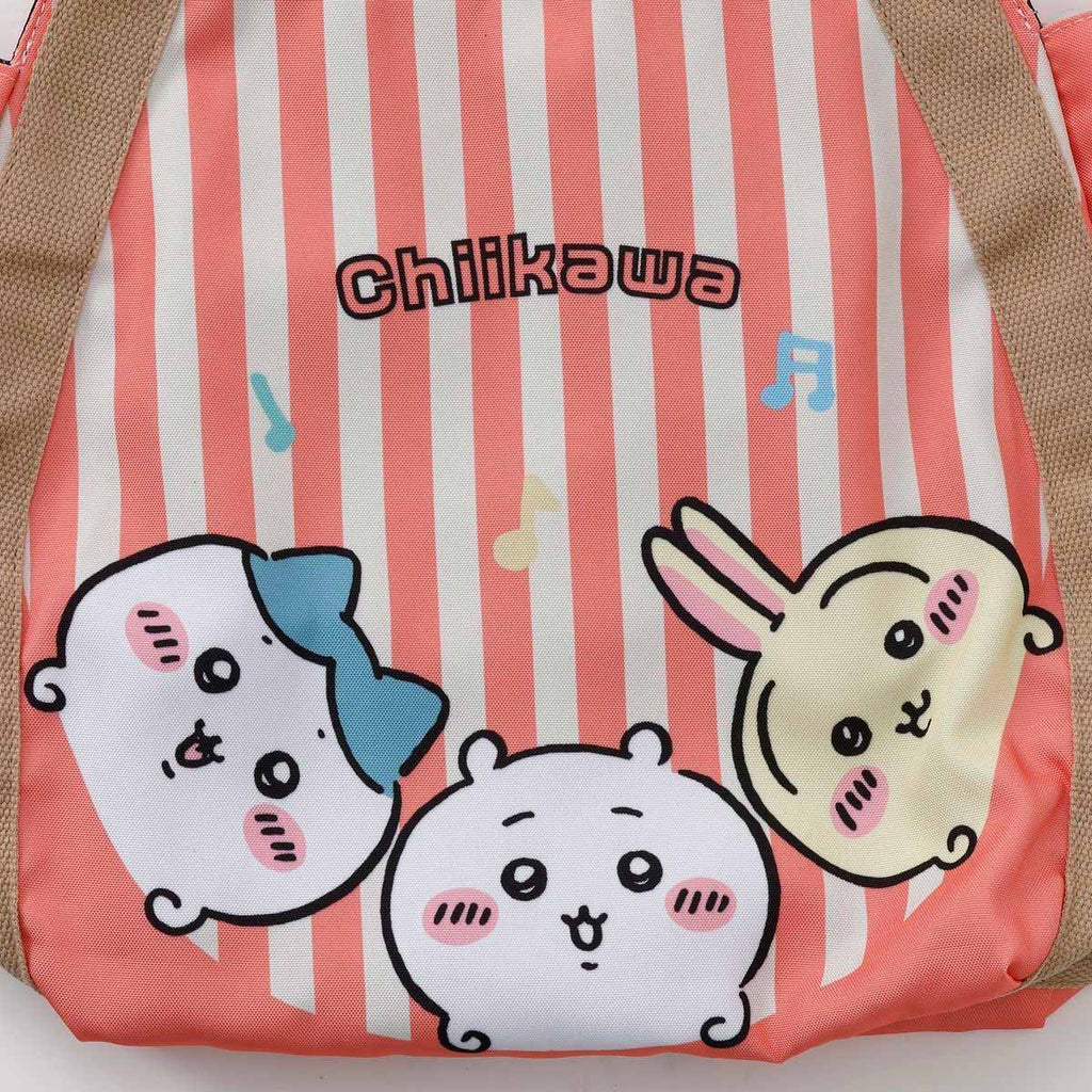 Chiikawa Balloon Bag Stripe Pink