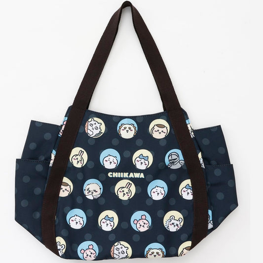 Chiikawa Balloon Bag Dot Black