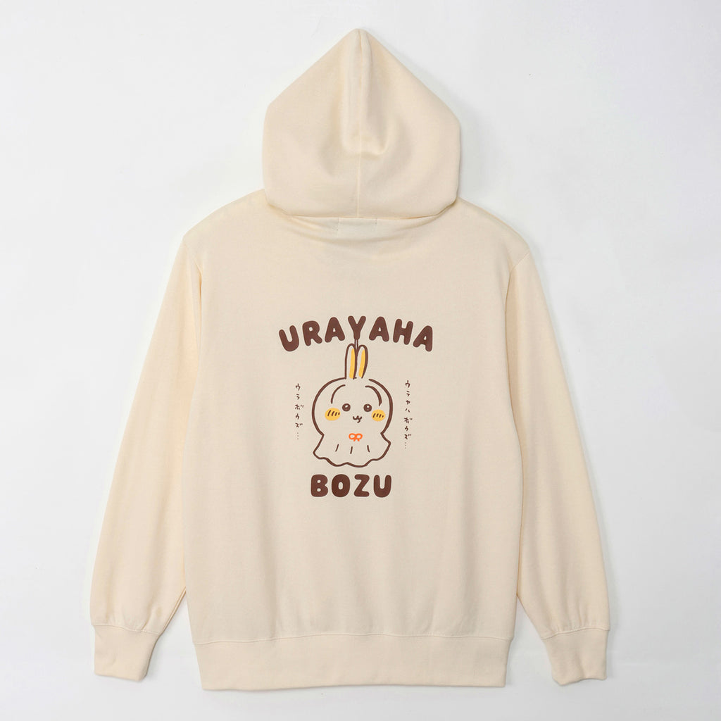 Chiikawa ZIP Hoodie Urayahabouzu Cream