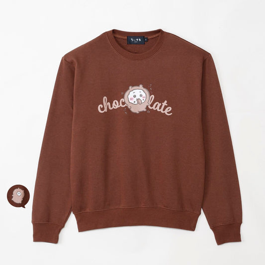 吉伊卡哇 休閒衛衣 chocolate 棕色