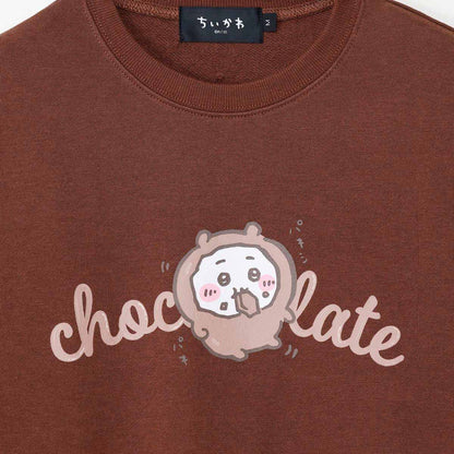 Chiikawa Sweatshirt Chocolate Brown