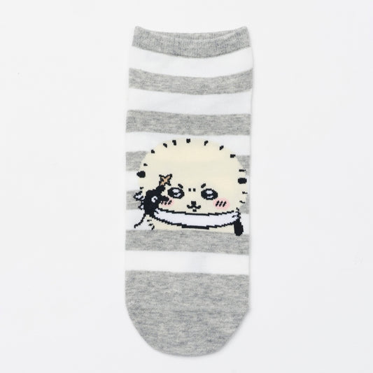 Chiikawa Klusox Rakko Peace Gray Border 