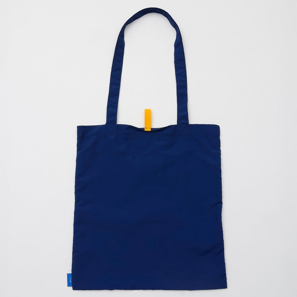 ちいかわ 刺繍トートバッグ ハチワレハート ブルー  (刺繍キーホルダー付)